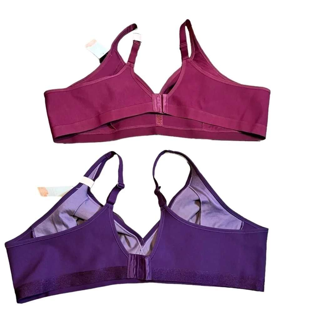 Women’s Cacique Unlined Full Coverage No Wire Bra Bundle Size 54B NEW